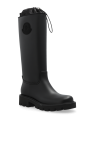 Moncler BLACK Kickstream Rain Boots