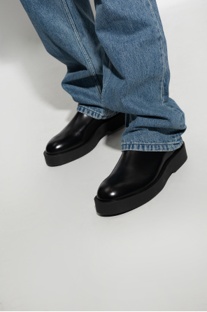 Leather chelsea boots od JIL SANDER