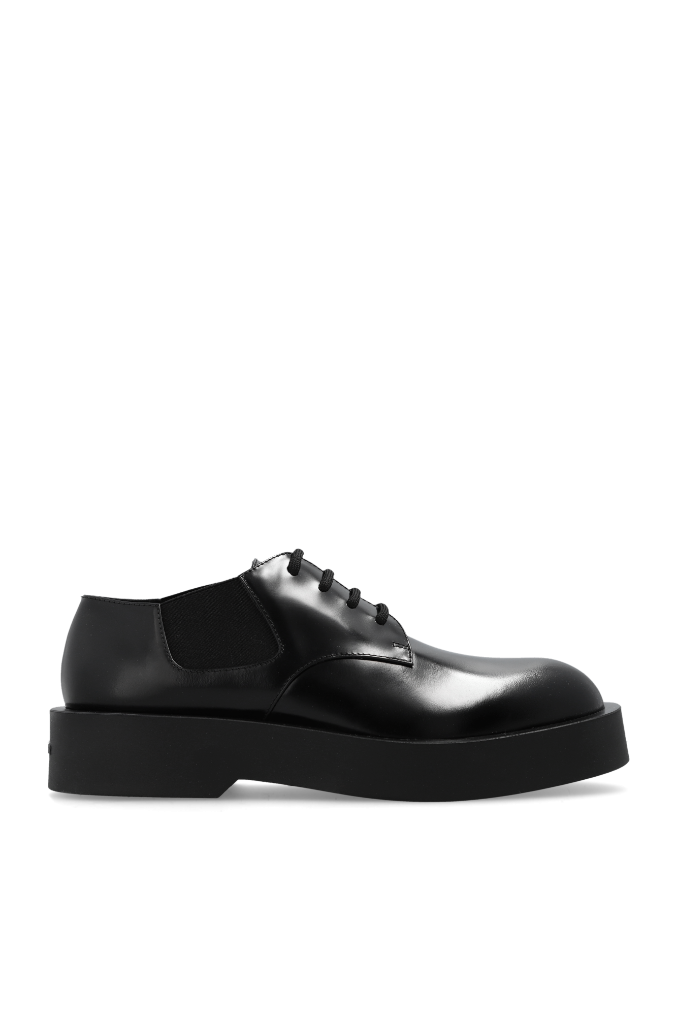 JIL SANDER Leather derby shoes