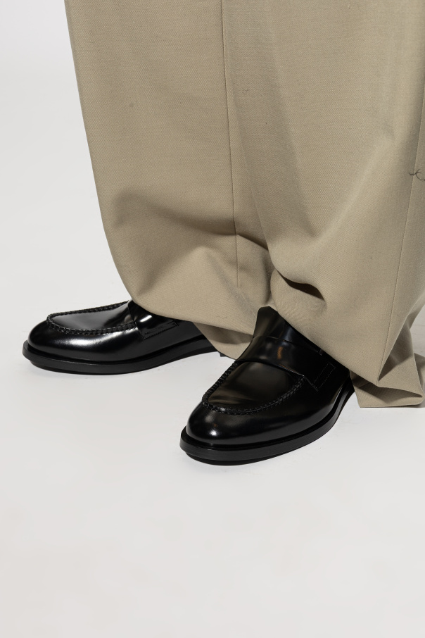 JIL SANDER Skórzane buty typu ‘Loafers’