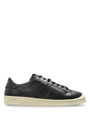 Leather sports shoes