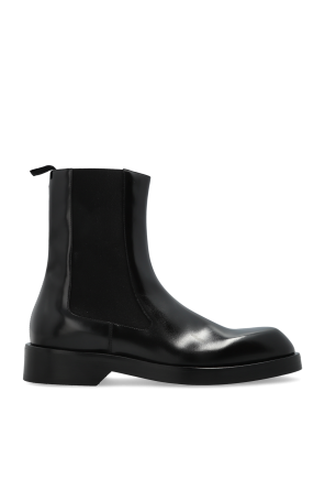 Skórzane buty za kostkę