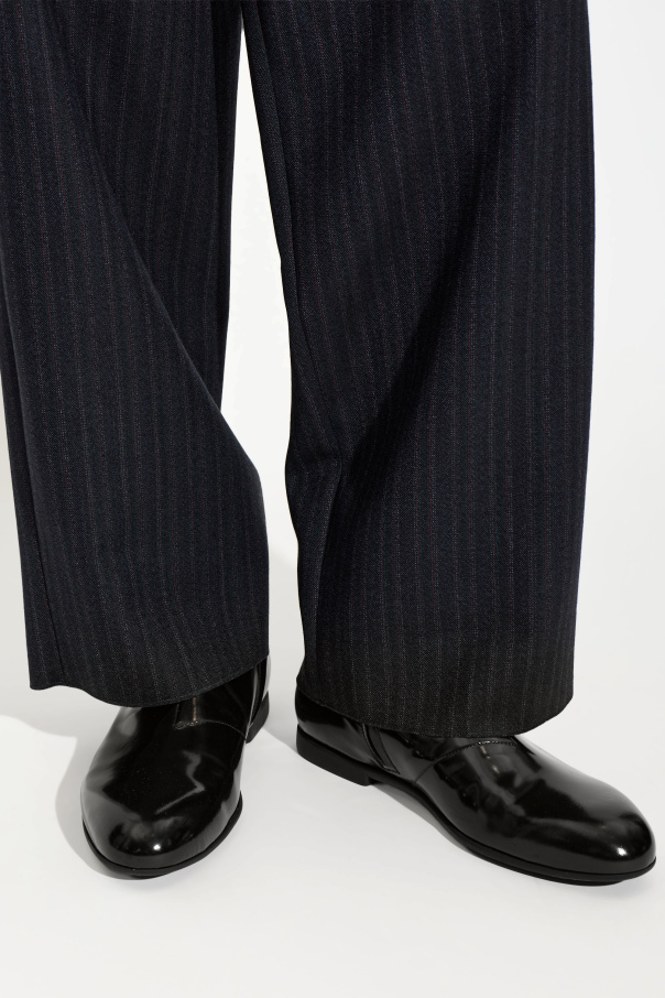 JIL SANDER Skórzane buty