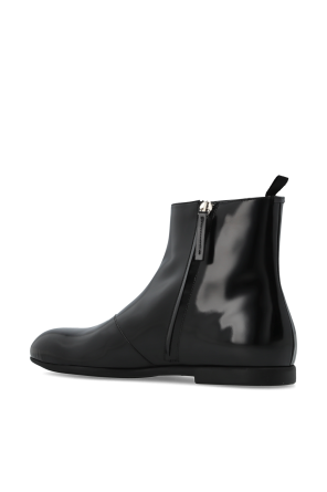JIL SANDER Skórzane buty