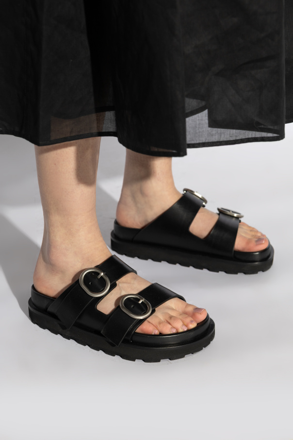 JIL SANDER+ Skórzane klapki