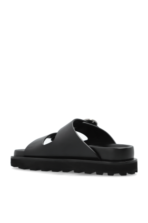 JIL SANDER+ Skórzane klapki