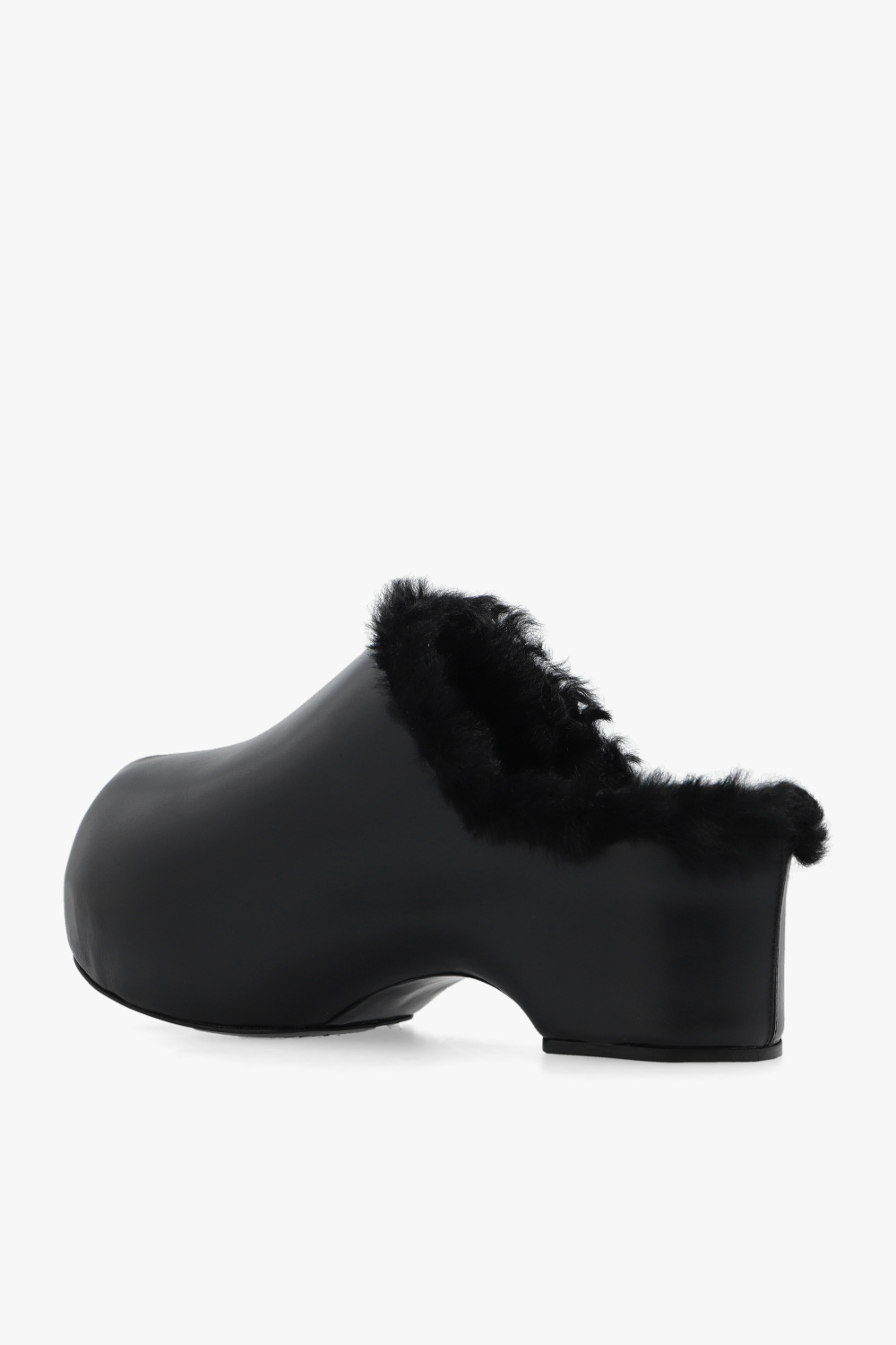 JIL SANDER Leather clogs