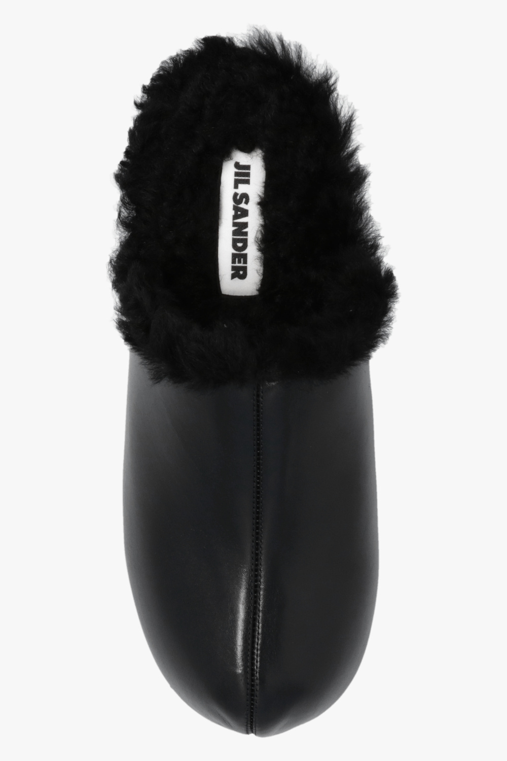 JIL SANDER Leather clogs