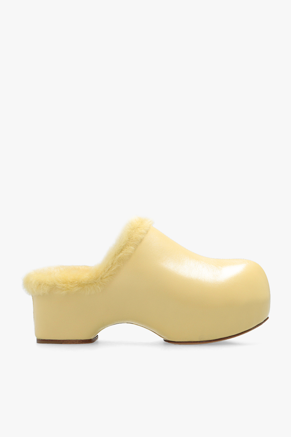 JIL SANDER Leather clogs