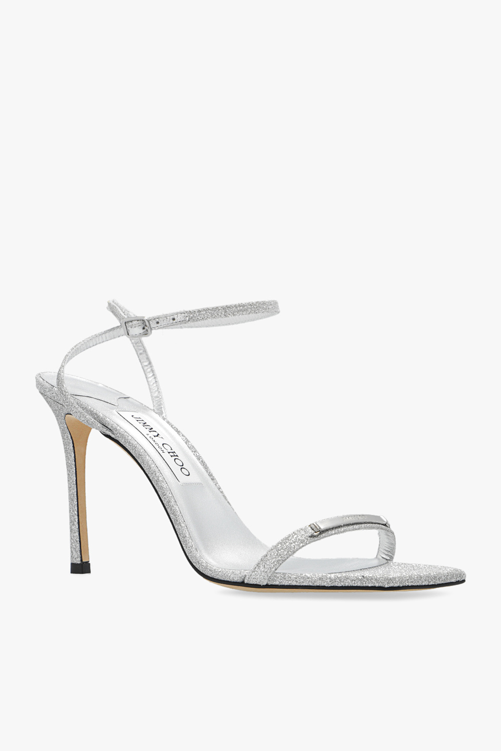 Jimmy Choo ‘Jaxon’ heeled berry sandals