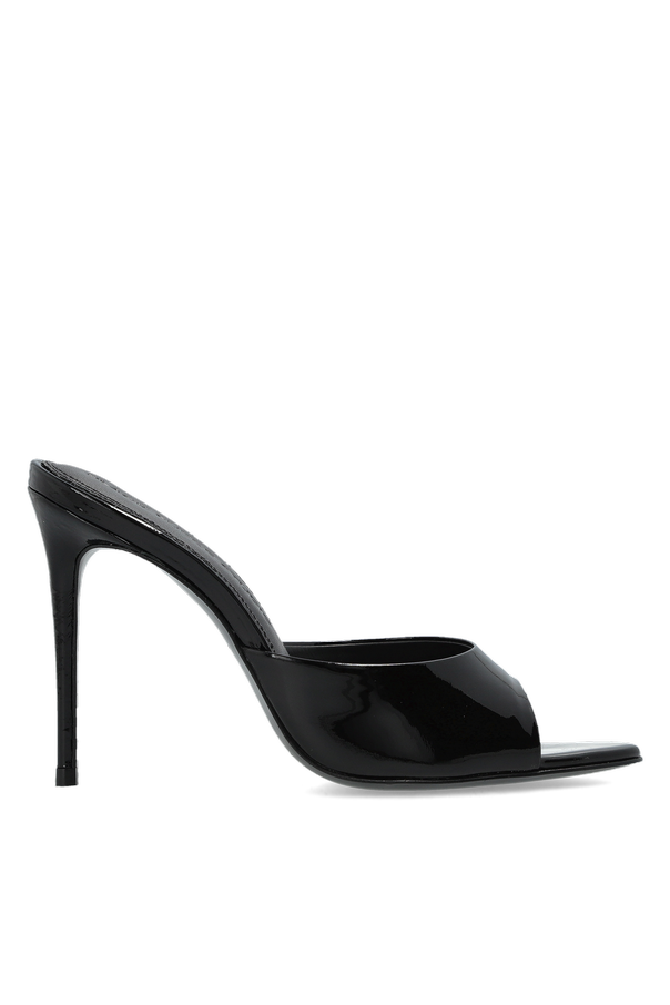 ‘Jazz 100’ heeled mules od BLACK SUEDE STUDIO