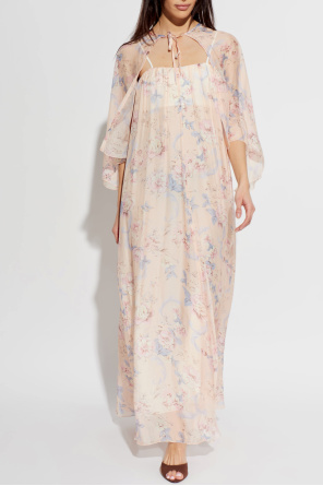 BLACK SUEDE STUDIO Zamszowe klapki na obcasie `Jazz`