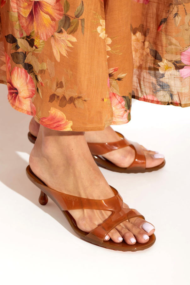 Jimmy Choo Klapki na obcasie ‘Jelly Drop 50’