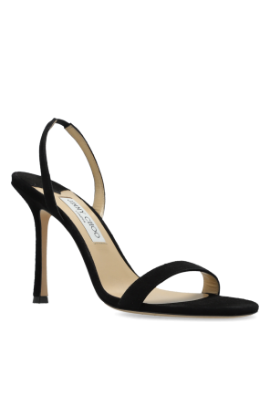 Jimmy Choo Zamszowe sandały `Jenn`
