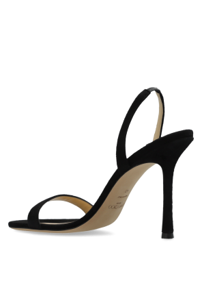 Jimmy Choo Zamszowe sandały `Jenn`