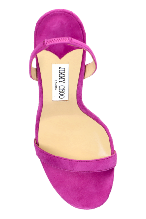 Jimmy Choo Sandálias de camurça 'Jenn'
