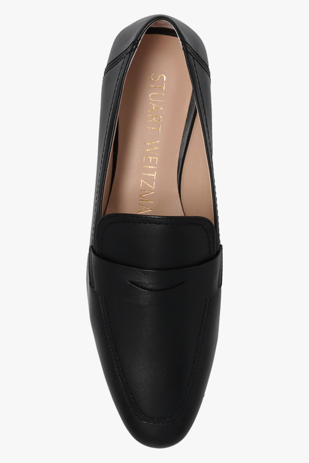 Stuart Weitzman ’Jet’ leather loafers