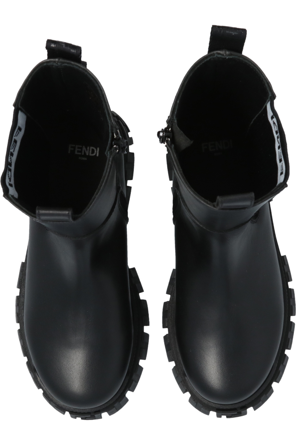 Fendi Kids Boots with logo