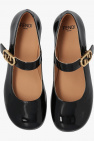Fendi Kids Leather ballet flats