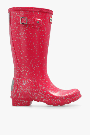 ‘original giant glitter’  rain boots od Hunter