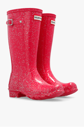 ‘original giant glitter’  rain boots od Hunter