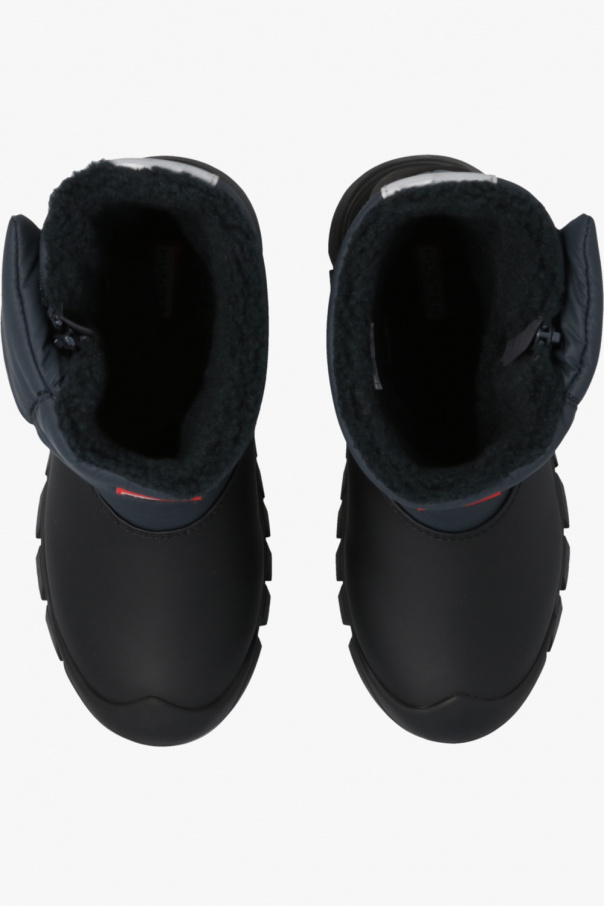 Hunter Kids Gant raymo mens warm khaki dark brown casual lifestyle warm winter shoes boots