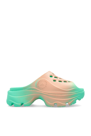 Klapki na platformie od ADIDAS by Stella McCartney