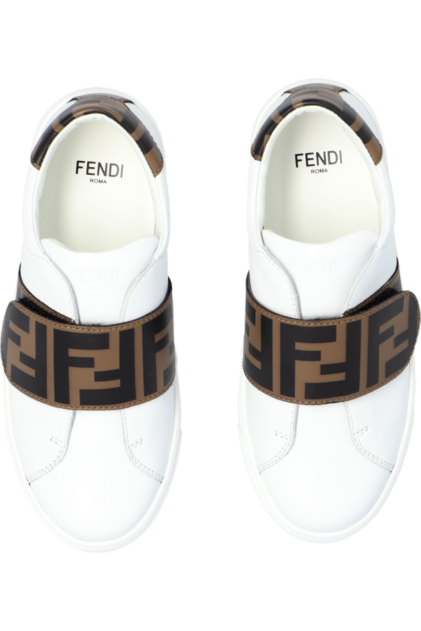Fendi Kids Monogrammed sneakers