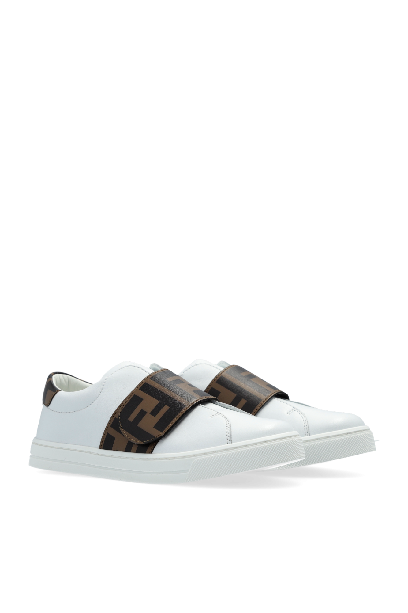 Fendi Kids Monogrammed sneakers