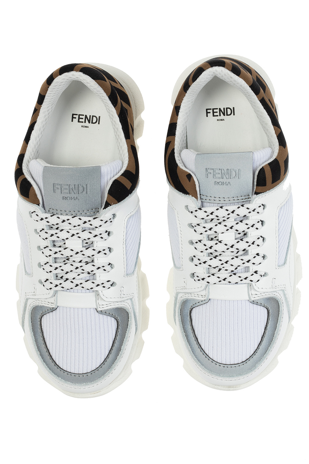 Fendi Kids Multicolor Unisex Sneakers - Size: 33