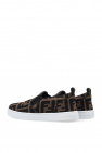 Fendi Kids Slip-on Boa shoes