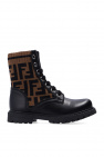 Fendi Black Boots With Ff Motif