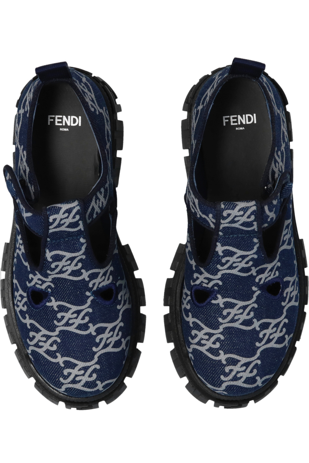 Fendi Kids Platform dresses shoes