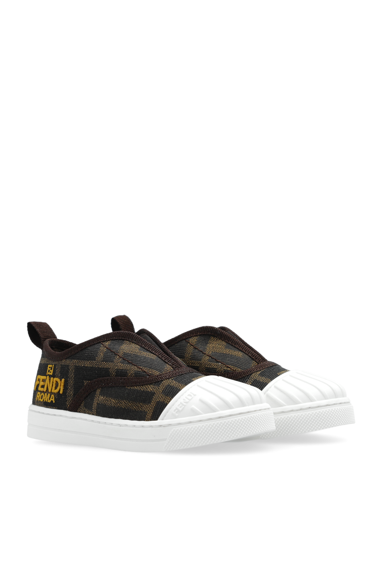 Fendi Kids Monogrammed sneakers