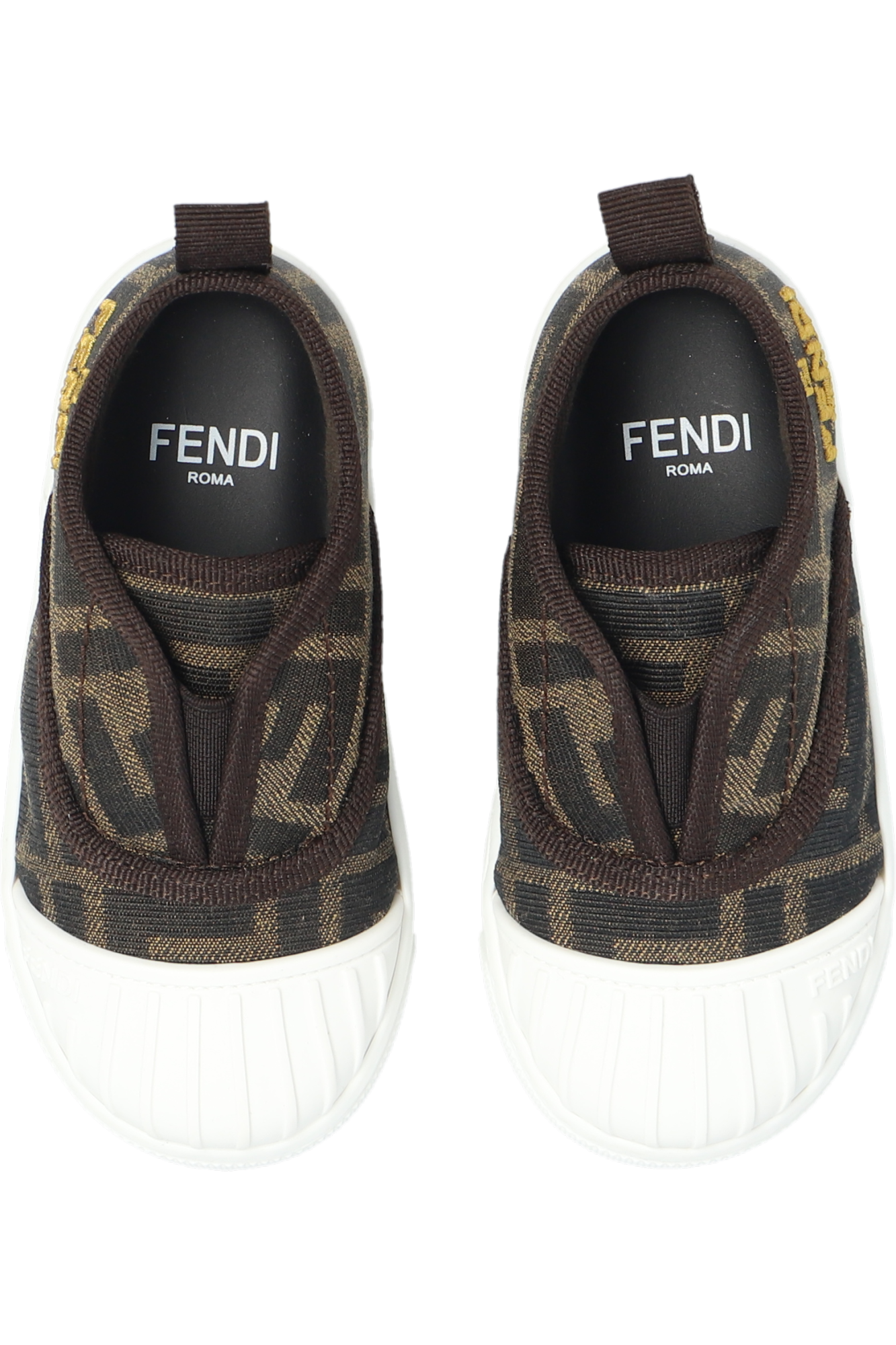 Fendi Kids Monogrammed sneakers