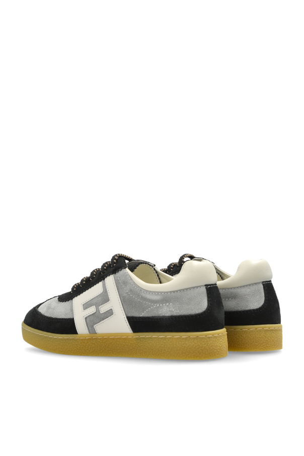 Fendi Kids Zapatillas deportivas de ante