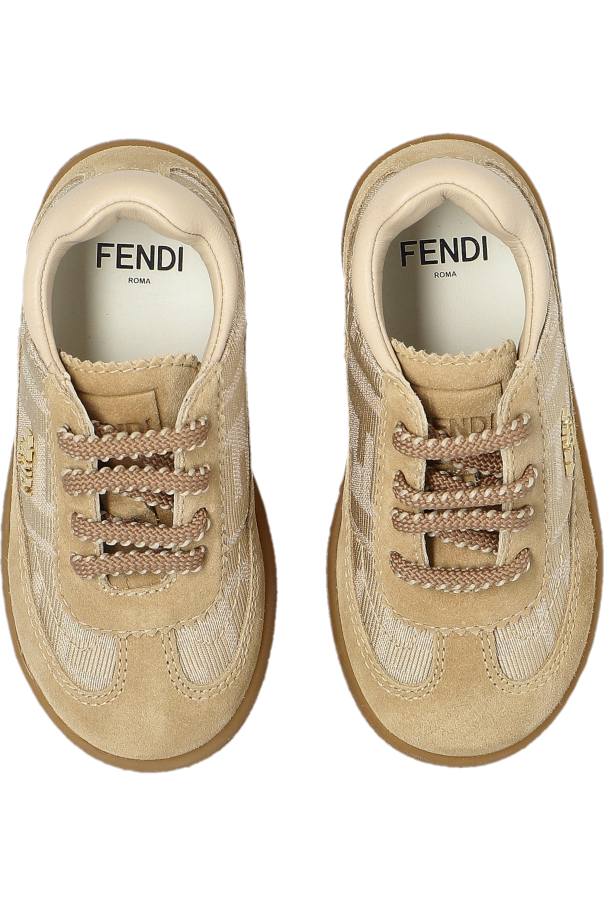 Fendi Kids Sports shoes with logo