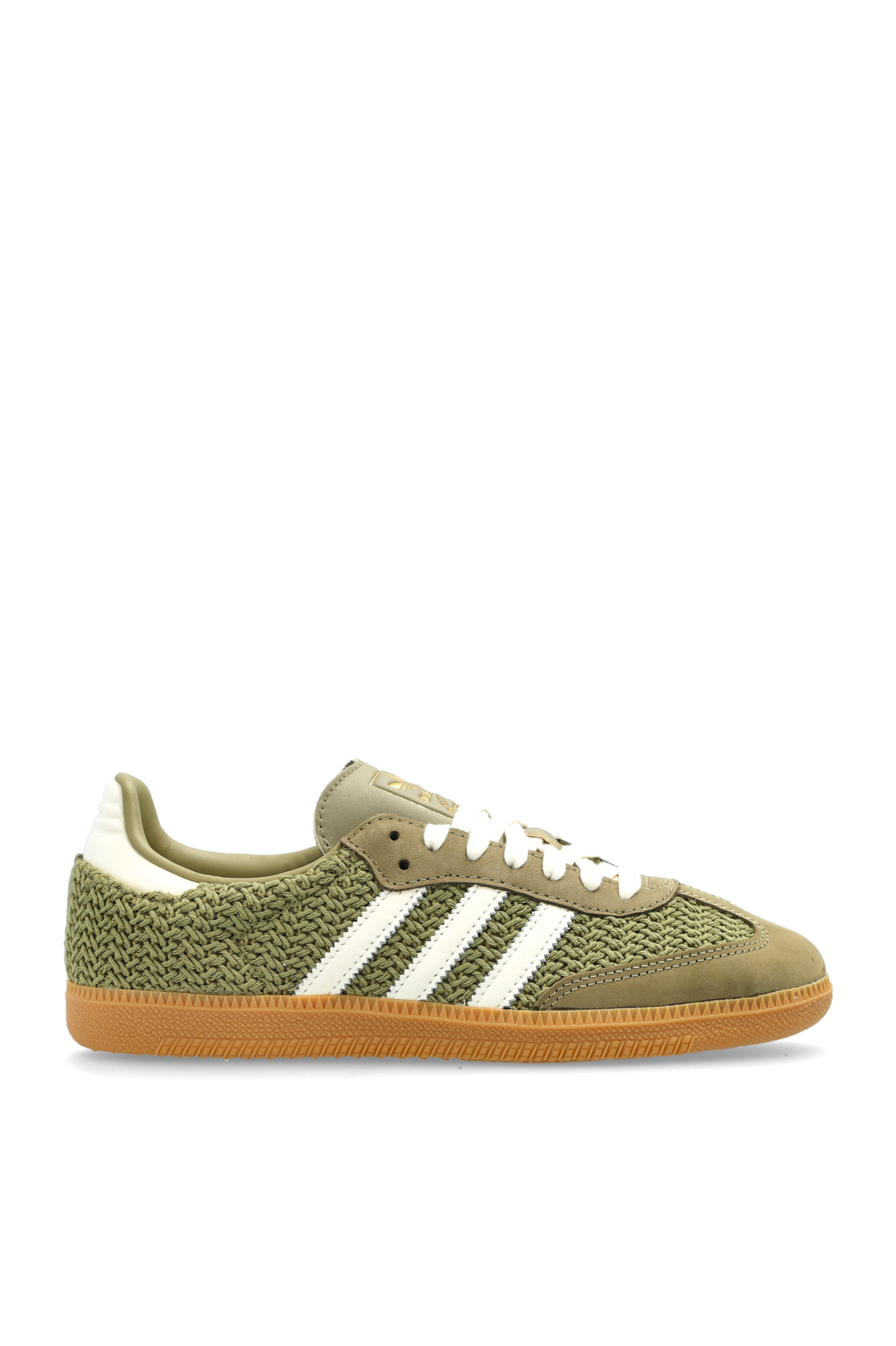 adidas gazelle silver green womens Women's adidas Samba OG Cream White/Collegiate Green / 6 main image 0