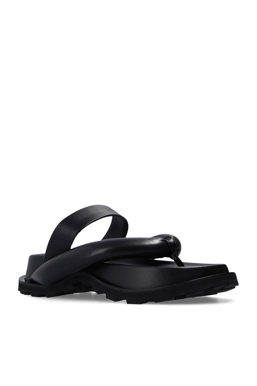 JIL SANDER Leather slides