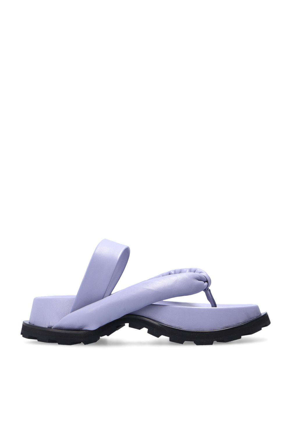 JIL SANDER Leather slides