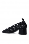 JIL SANDER BLACK Heeled pumps