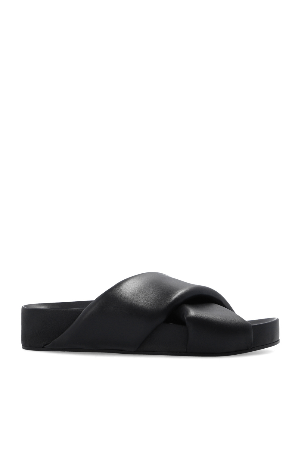 JIL SANDER Leather slides