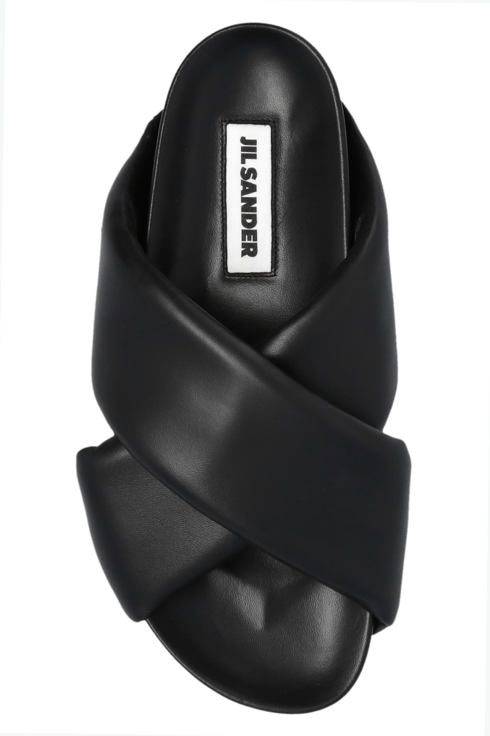 JIL SANDER Leather slides