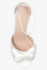 Kate Spade cream Satin heeled sandals