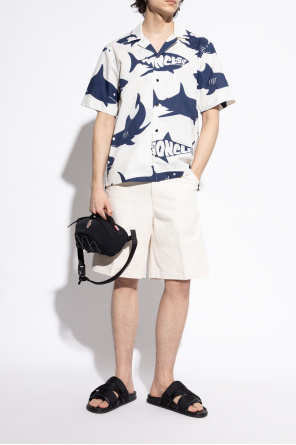 Moncler Chanclas de cuero