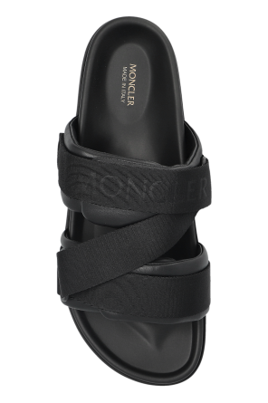 Moncler Chanclas de cuero