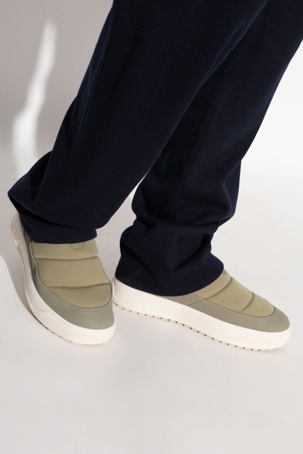 Moncler Sports shoes with logo patch