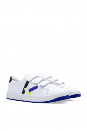 Leather sneakers od Kenzo Kids