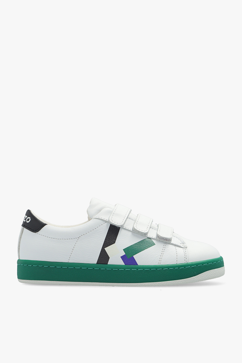 Kenzo Kids EKN Footwear Sneaker alta Argan bianco