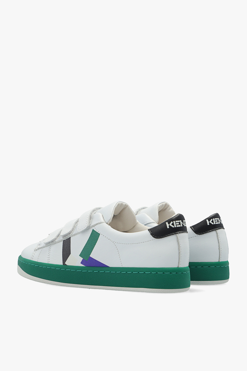 Kenzo Kids EKN Footwear Sneaker alta Argan bianco